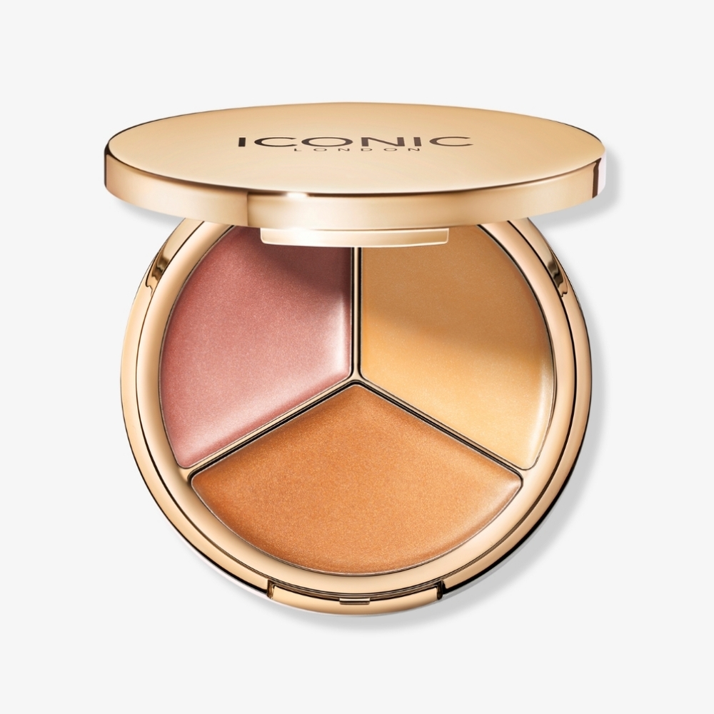 🆕 ICONIC LONDON Dewy Glow Highlight Illuminateur Palette